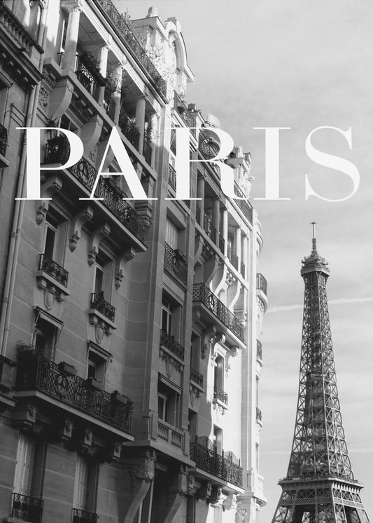 Paris-tekst 3 | Lerretsbilder