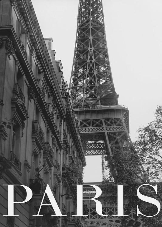 Paris-tekst 1 | Lerretsbilder