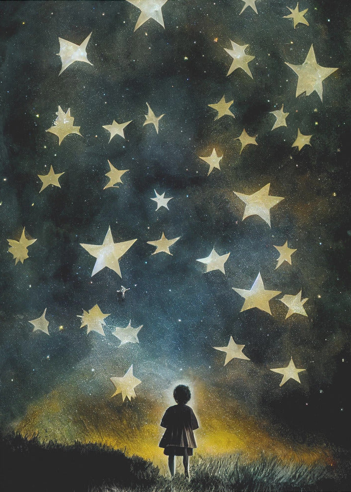 Regarde les étoiles | Tableaux sur Toile