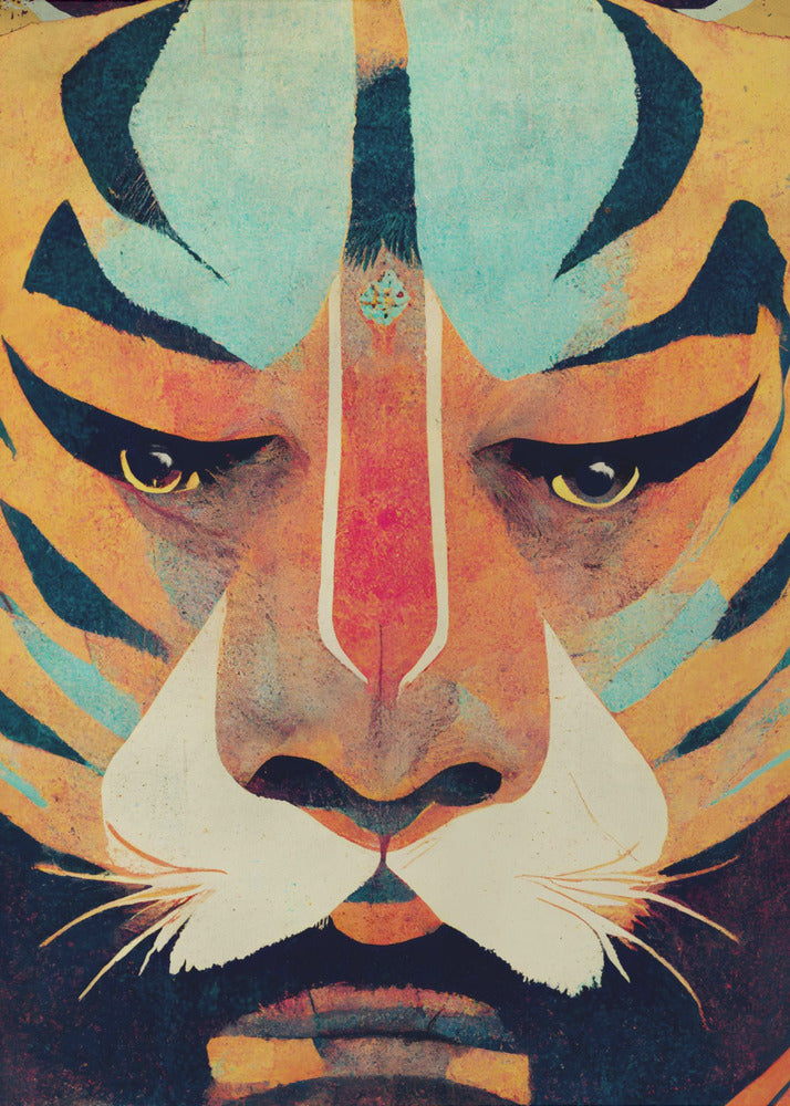 Tigre forte | Stampe su Tela