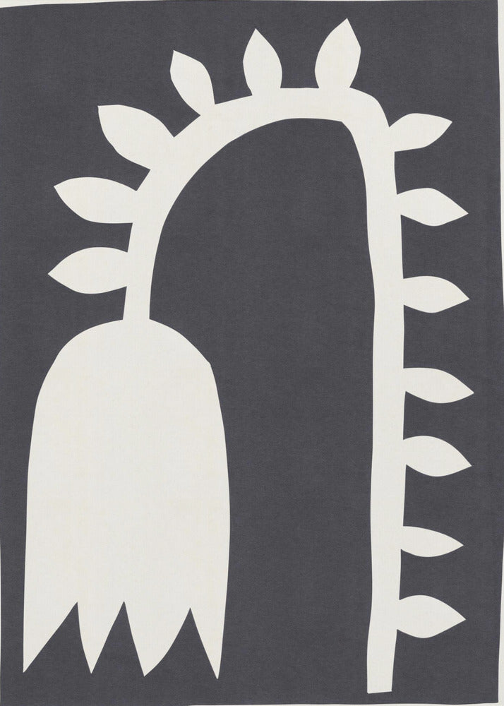 Svart tulpan #2 | Canvas