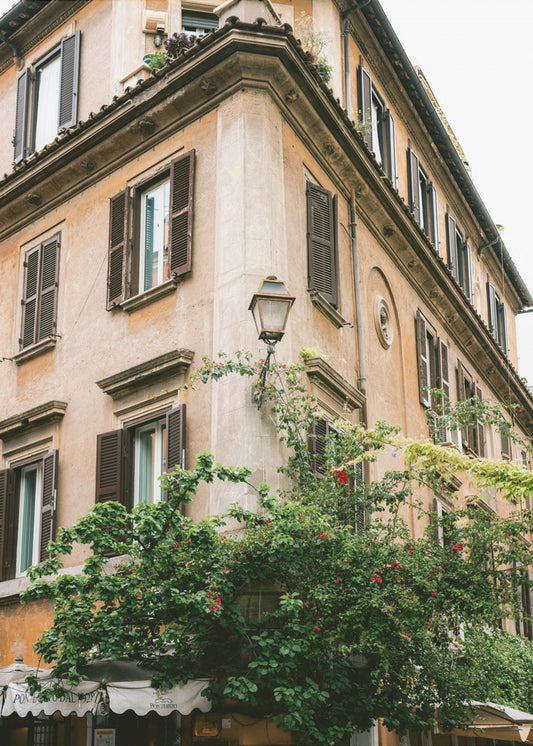 Botanisches Trastevere Rom || | Leinwand