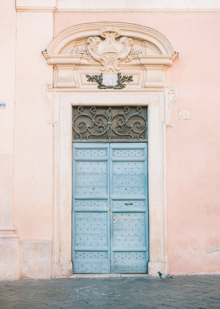 Pastel Trastevere-Photographie de voyage à Rome en Italie | Tableaux sur Toile