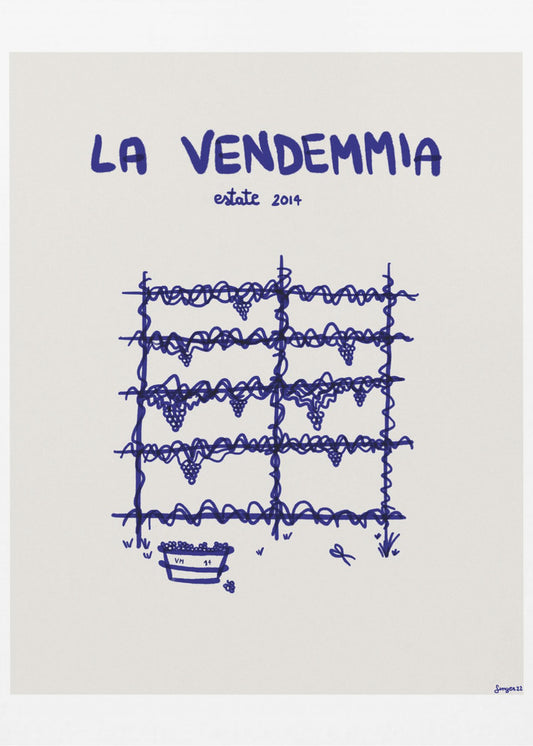 La vendemmia | Stampe su Tela