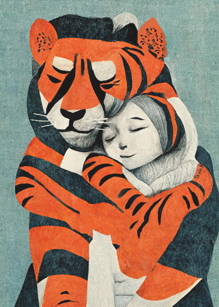 Tigerns omfamning | Poster