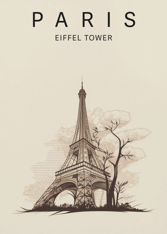 Eiffeltårnet i Paris | Lerretsbilder