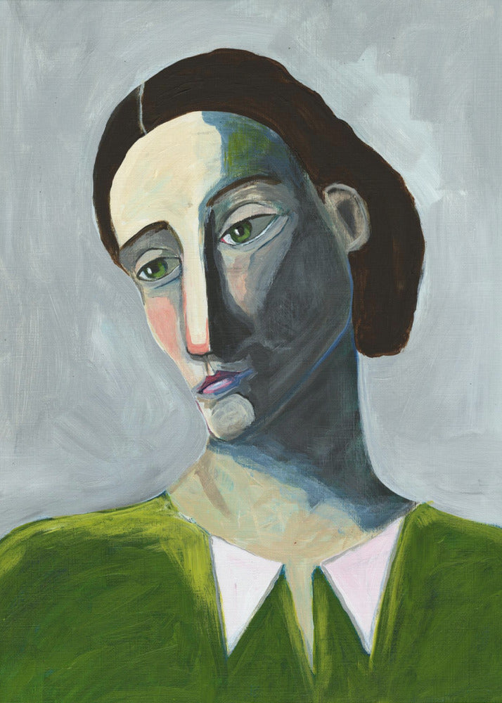 Mujer esperando | Posters  - Impresiones de Arte