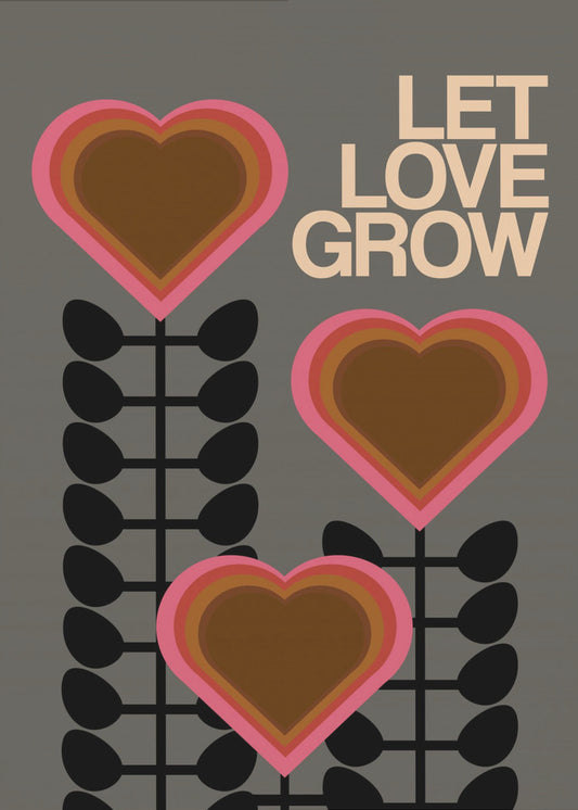 Laat liefde grijs worden | Canvasprints