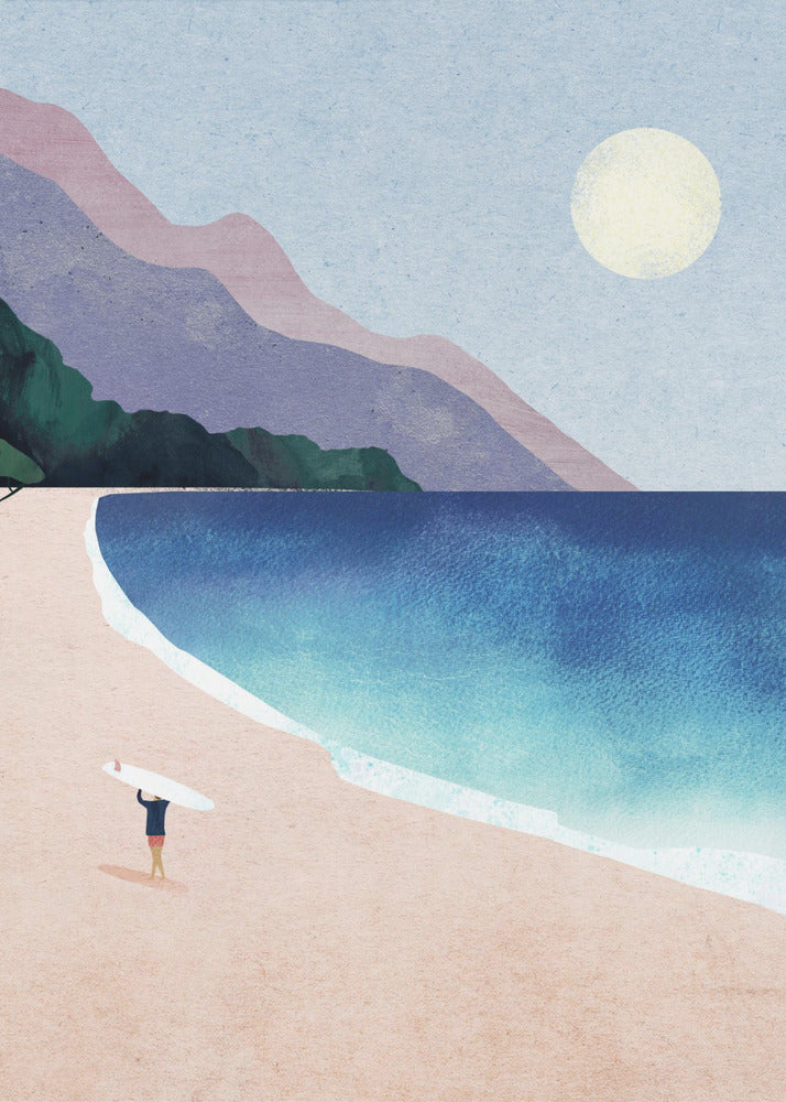 Plage de surf | Tableaux sur Toile