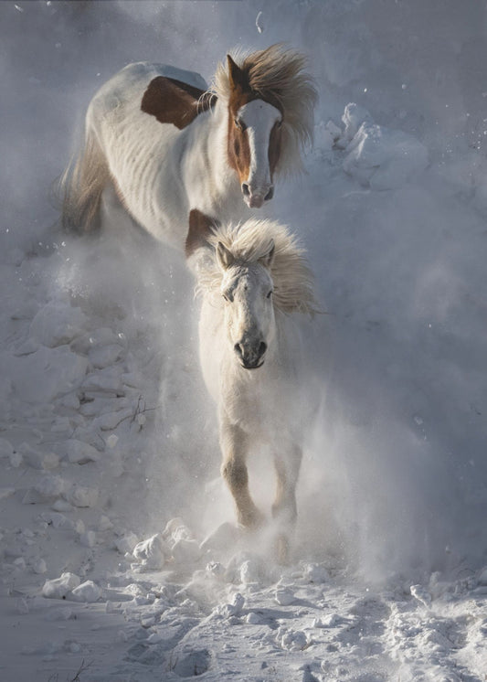 Two Horses | Canvas