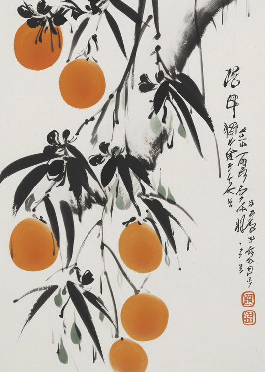 Japanska apelsiner | Poster