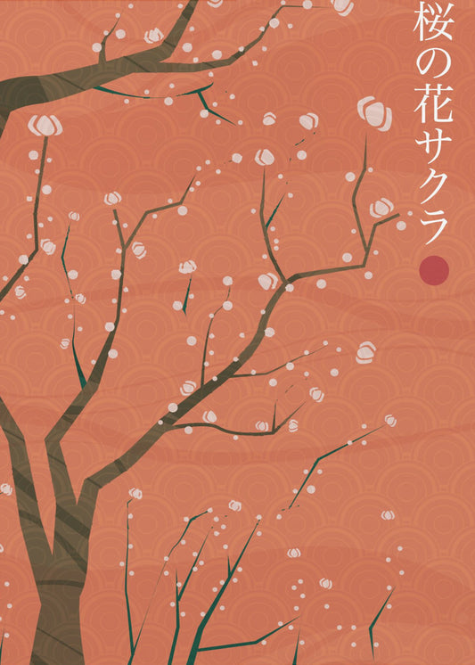 Sakura no hana | Lærredsbilleder