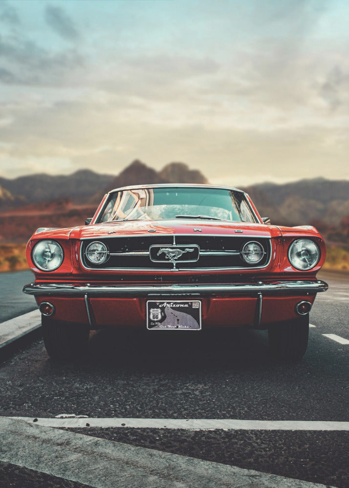 Amore per le auto d'epoca | Stampe su Tela