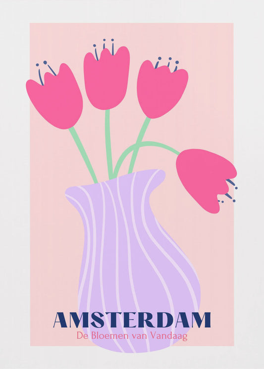 Tulipandrøm | Lerretsbilder