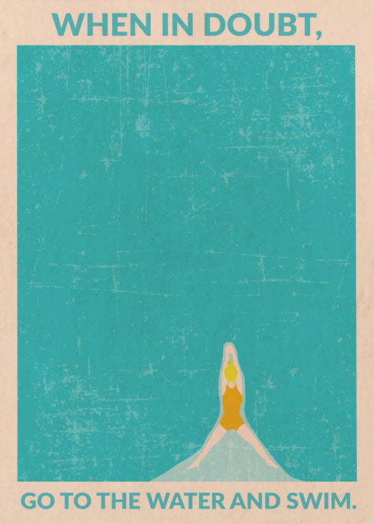 Open Water (blonde) | Poster