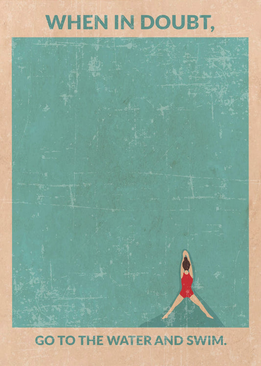 Open Water Standard Wall Art | Poster