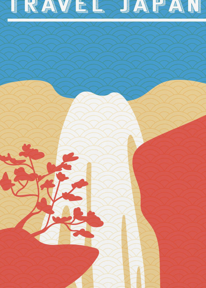 Reizen Japan Minimalisme I | Canvasprints