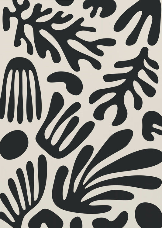 Henri Matisse Schwarzalgen-Kollektion Nr. 3 | Leinwand-Bilder