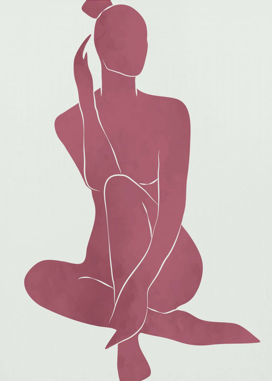 Henri Matisse Minimal Woman #3 | Leinwand-Bilder