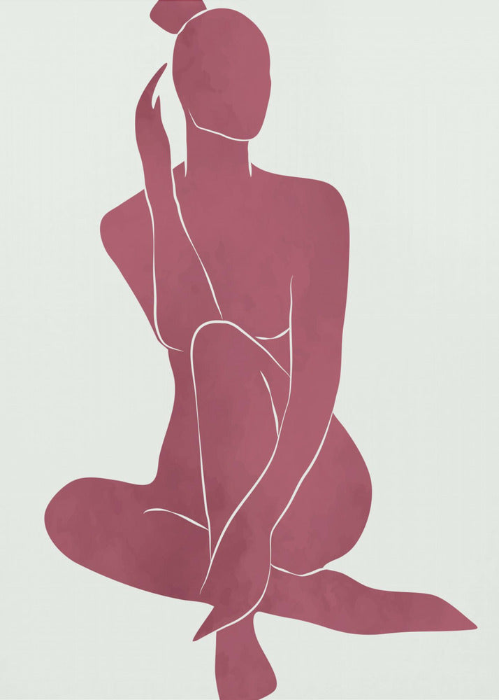Henri Matisse Minimal Woman #3 | Leinwand-Bilder