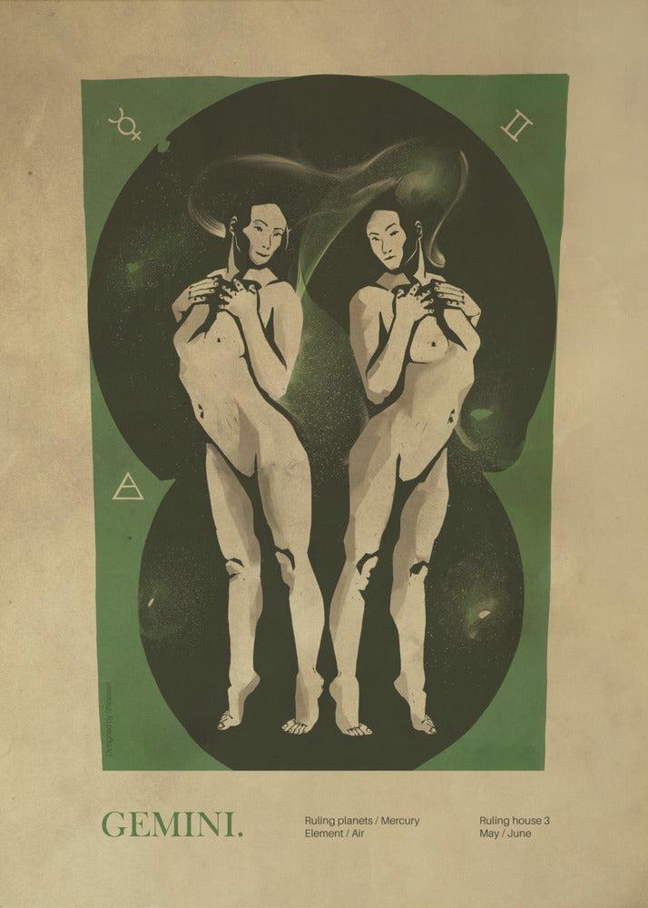 Gemini print | Poster