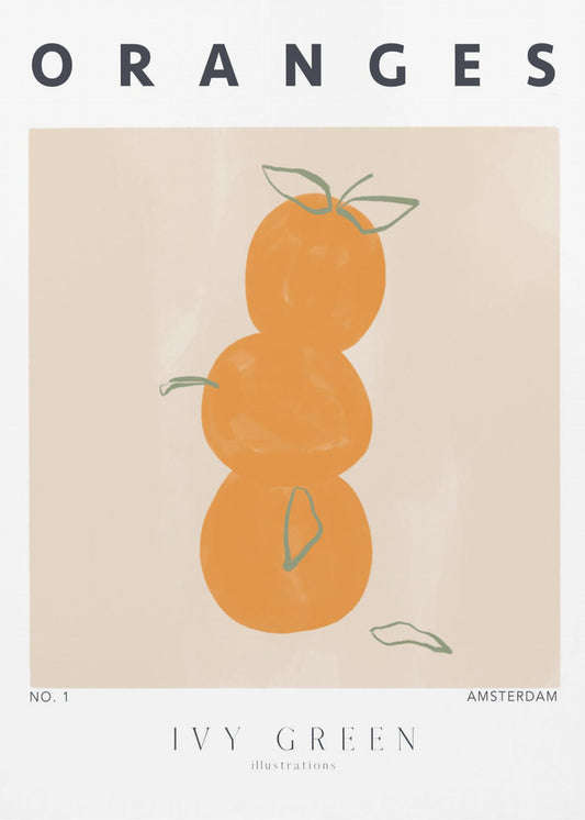 Oranges | Tableaux sur Toile