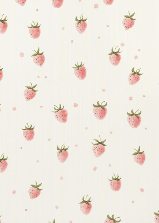 Simple Fresh Strawberry | Poster
