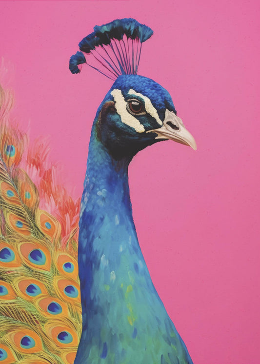 Beautiful Peacock | Poster