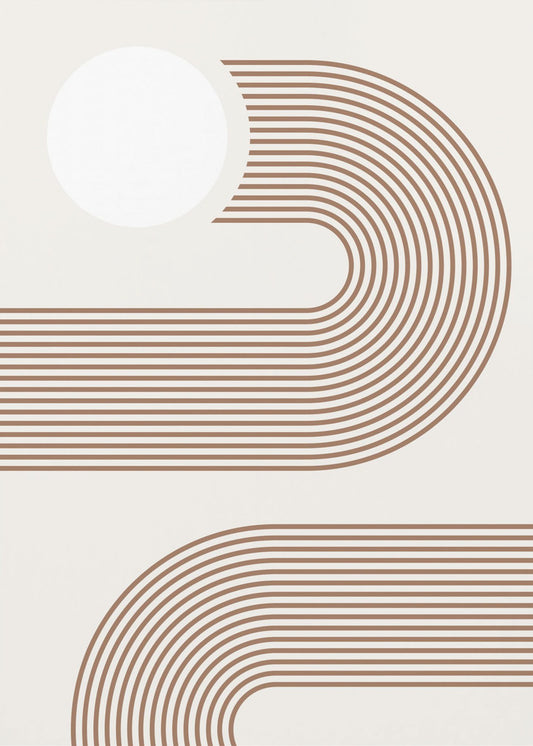 Arc beige Posters - Affiche Artistique | Tableaux sur Toile