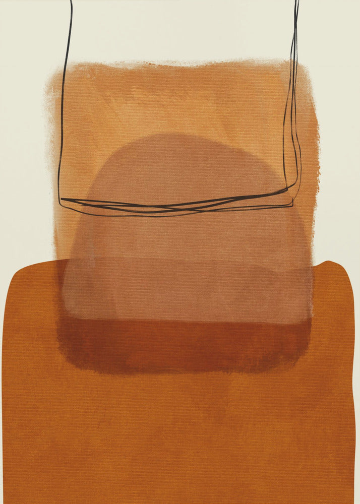 Painted Lines Desatur Kopie | Poster