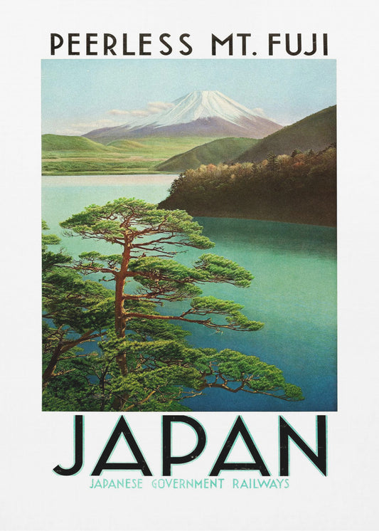 Reise i Japan på 1930-tallet Plakater - Kunsttrykk Japanske statlige jernbaner | Lerretsbilder