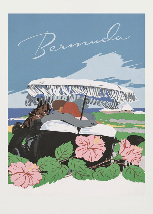 Bermuda (1940–1950) Av Adolph Treidler | Lerretsbilder