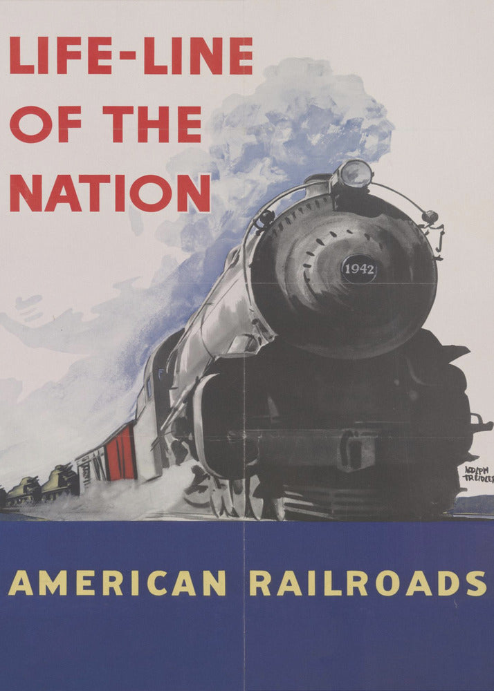 American Railroads – linia życia narodu | Wydruki na łótnie