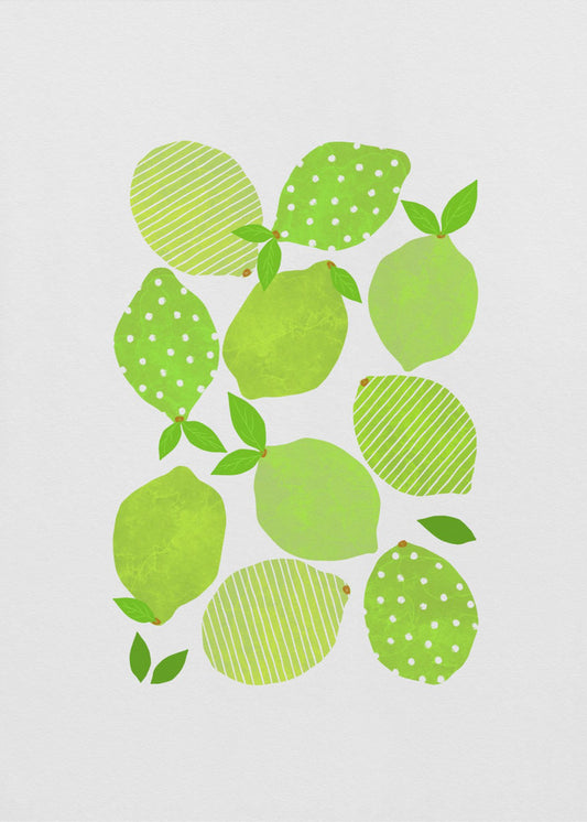Lime Crowd | Plakater - Kunsttrykk