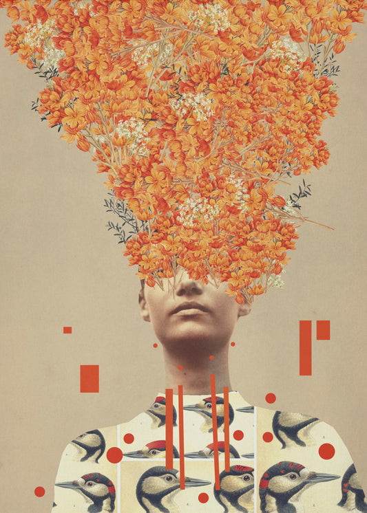 Vol d'oiseau en automne | Tableaux sur Toile