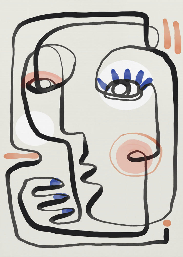Woman With Nail Polish | Poster