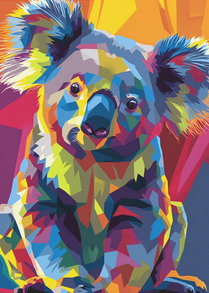 WPAP-koalor | Canvas