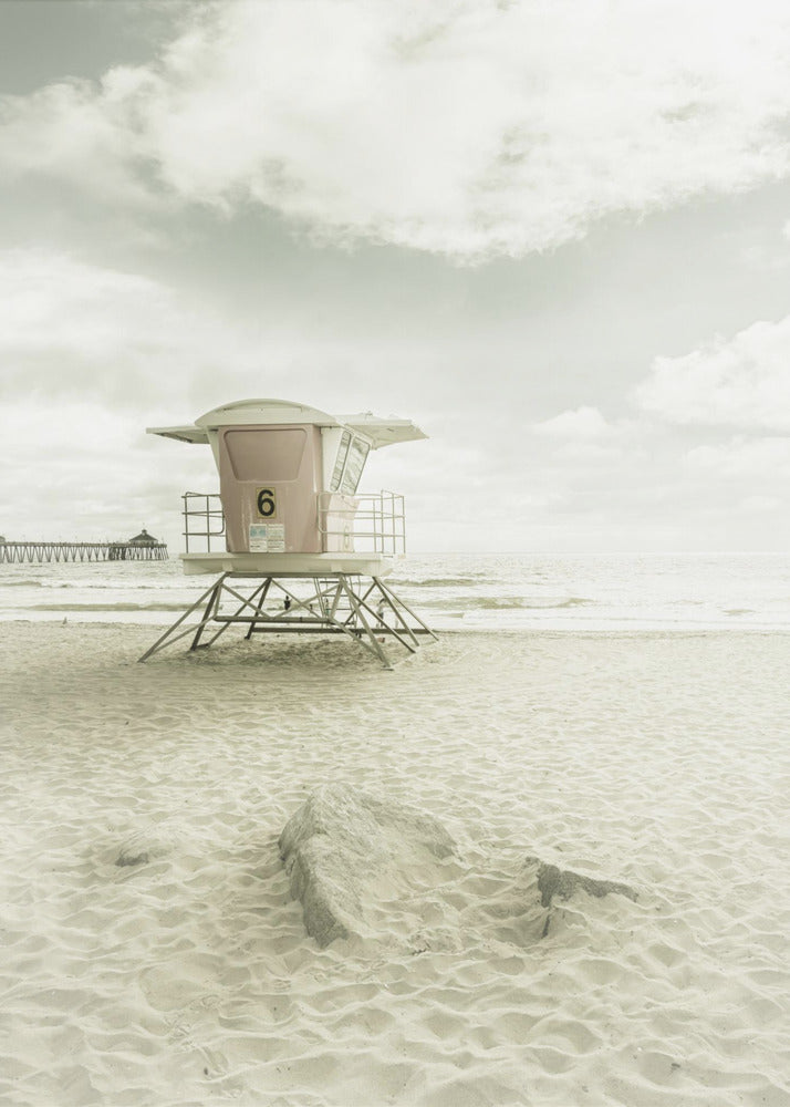 KALIFORNIEN Vintage Imperial Beach | Canvas