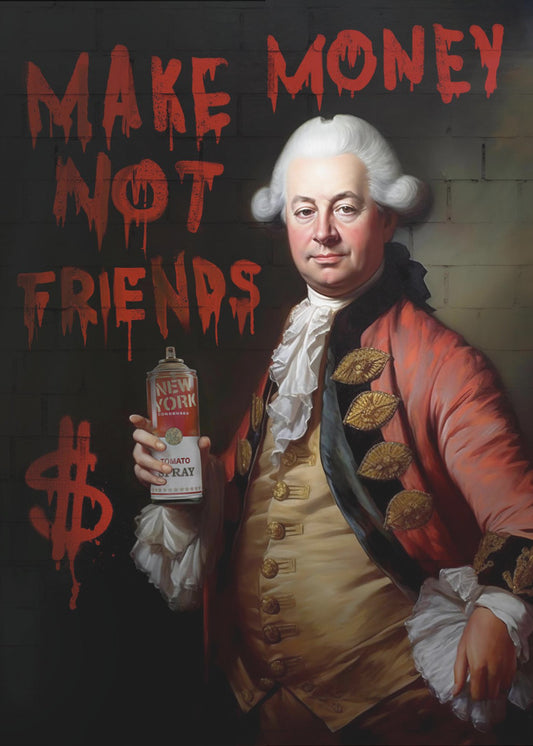 Make Money Not Friends | Poster