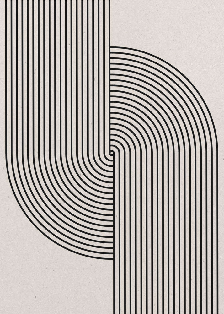 Composition moderne du milieu du siècle | Posters - Affiche Artistique