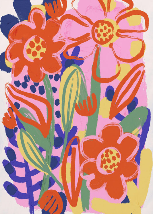 Summer Flowers No 2 | Poster
