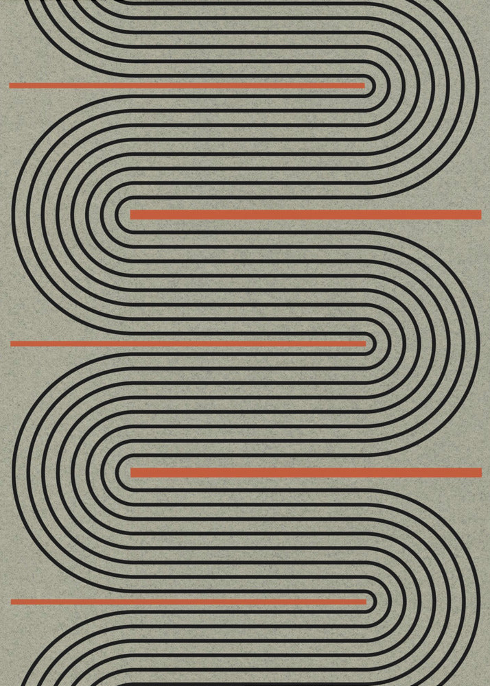 Modern samtida balans nr 1 | Poster