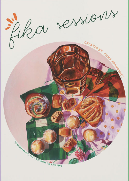 Amber and Green | Poster