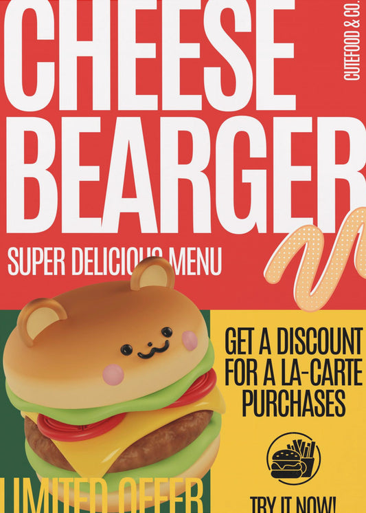 Cheese Burger Offer | Poster