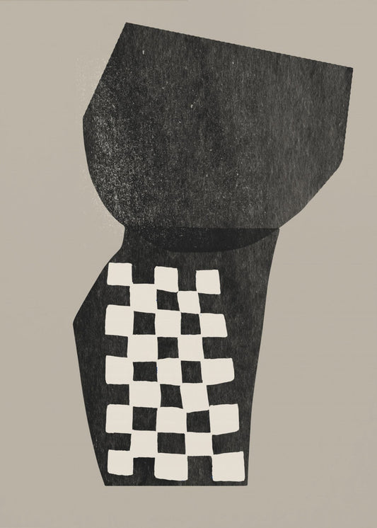 Checkered Abstraction | Poster