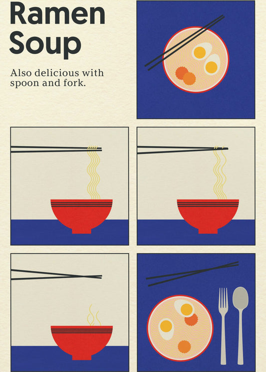 Poster Ramen Soup | Poster