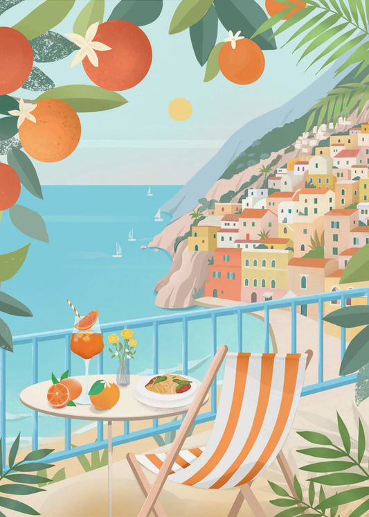 Italienischer Sommer | Leinwand-Bilder