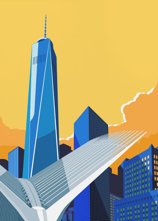 WTC en Oculus New York City | Canvasprints