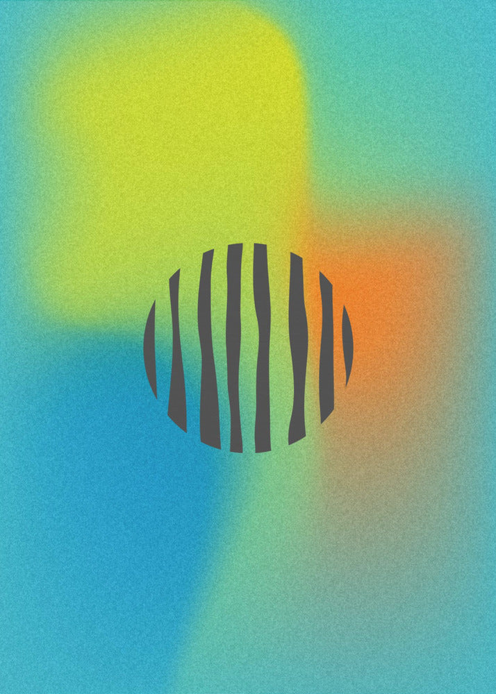 Färgglada ekon | Poster