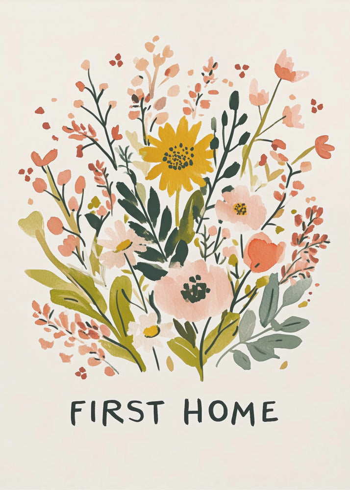 Primera casa (versión1) | Posters  - Impresiones de Arte